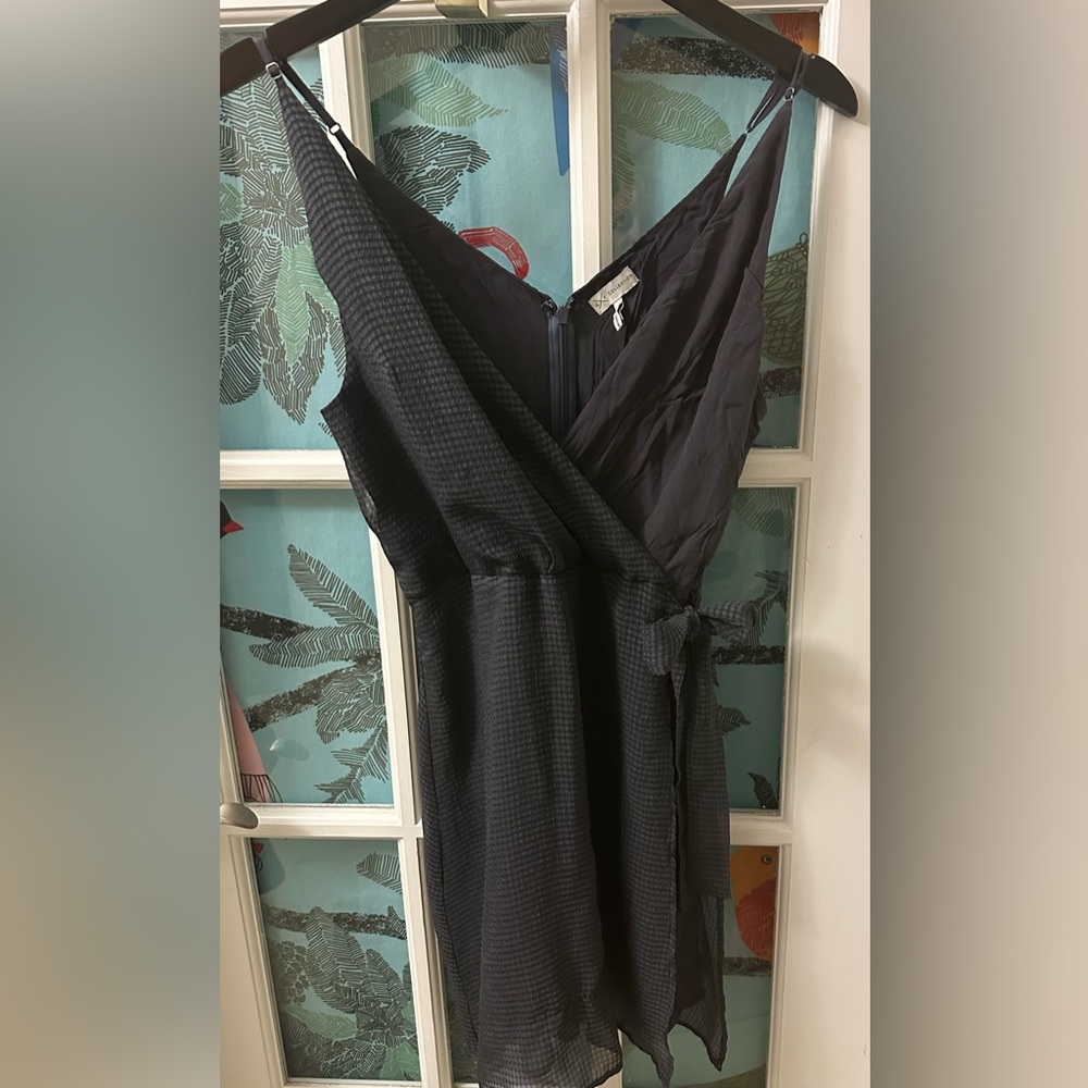 Pretty wrap dress with tie by GF Collection